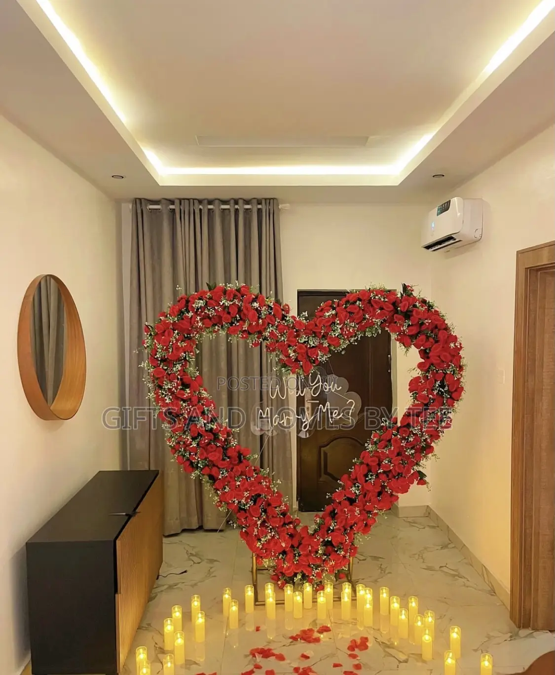 Love Arch Proposal Styling