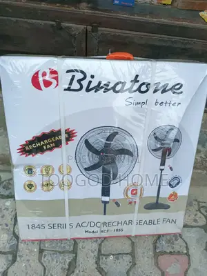 Original Binatone Rechargeable Fan 18"