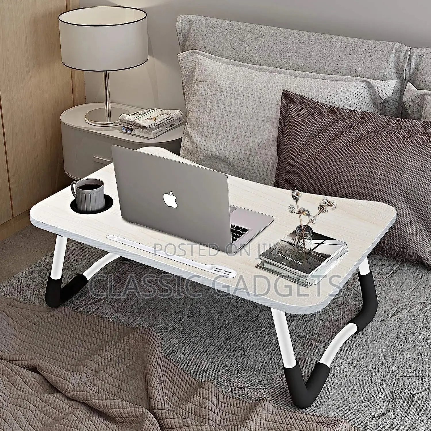 Laptop Bed Desk, Foldable Laptop Lap Desk Tray Table