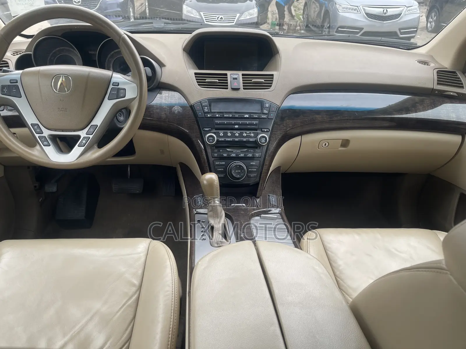 Acura MDX 2012 Red