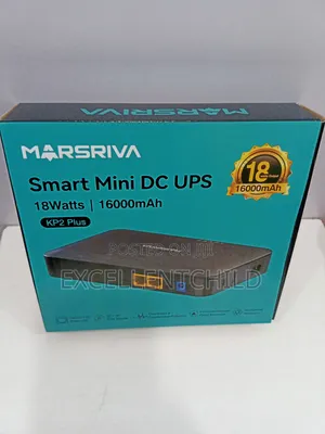 Marsriva 16000 Mah Smart Mini DC UPS 18watts (Kp2 Plus)