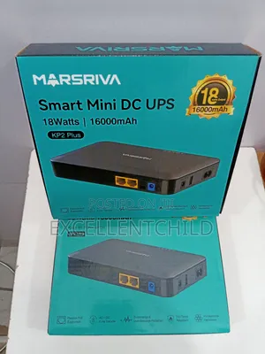 Marsriva 16000 Mah Smart Mini DC UPS 18watts (Kp2 Plus)