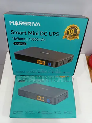 Marsriva 16000 Mah Smart Mini DC UPS 18watts (Kp2 Plus)
