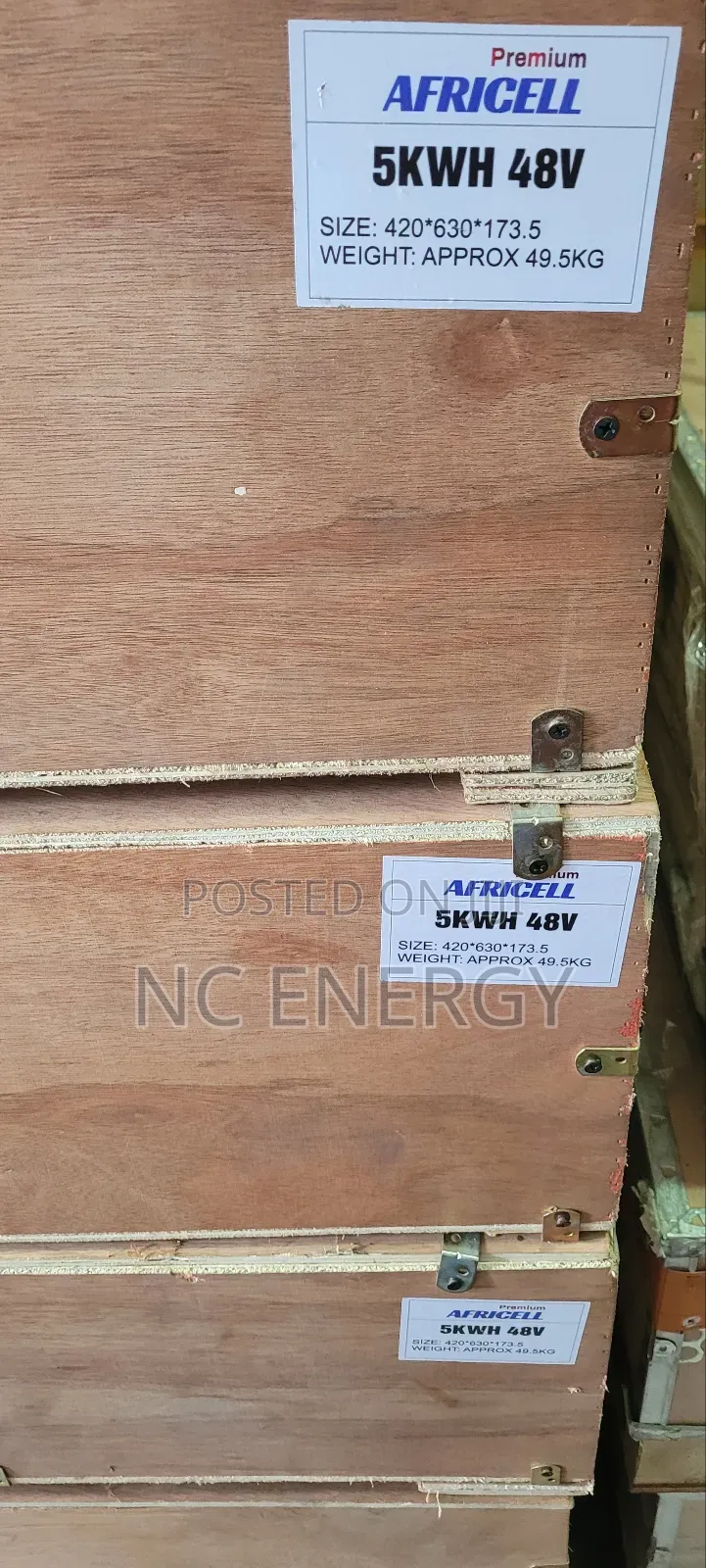 Africell Lithium 5kwh/48v