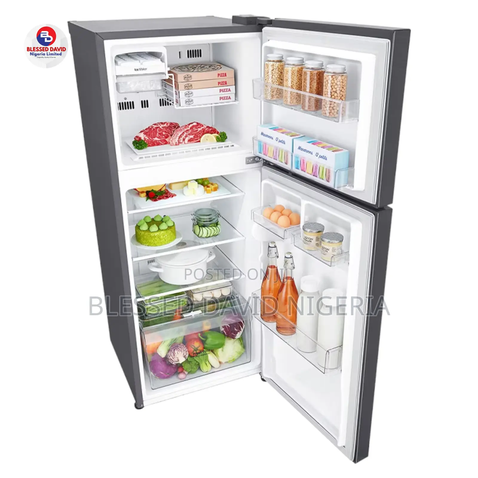 Lg Top Freezer 260l Refrigerator Gl-c252slbb
