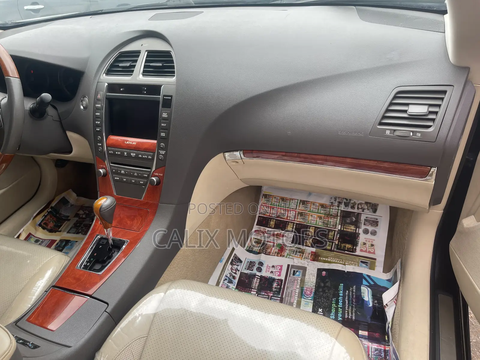Lexus ES 350 2009 Black