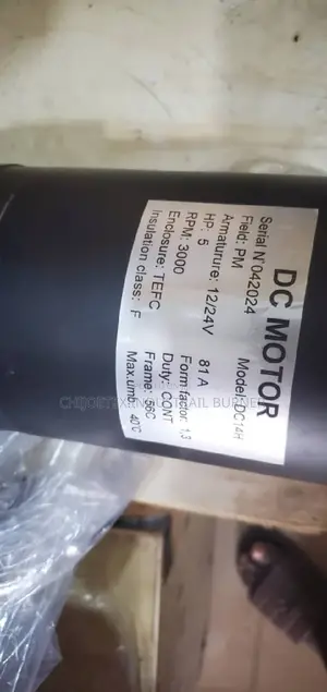DC Motor 5hp 12v/24v