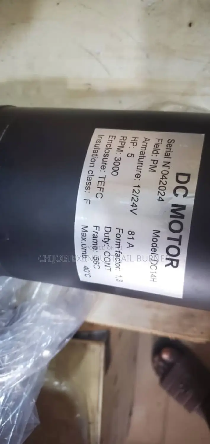 DC Motor 5hp 12v/24v