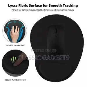 H-16 / H- 17 Mouse Pad With Gel Wrist Rest