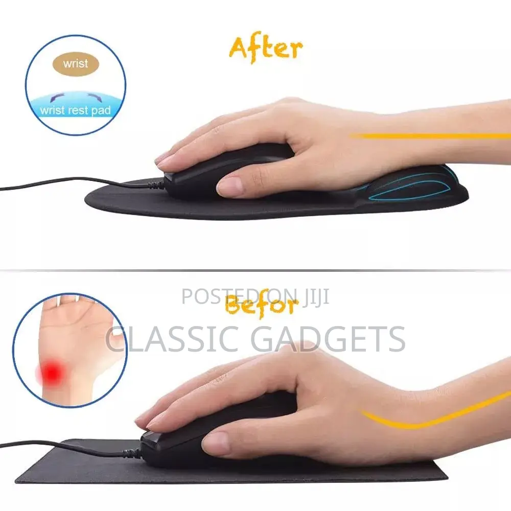 H-16 / H- 17 Mouse Pad With Gel Wrist Rest
