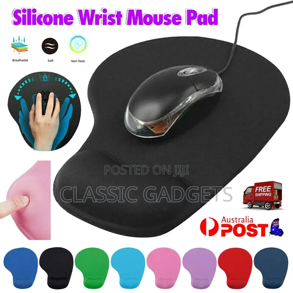 H-16 / H- 17 Mouse Pad With Gel Wrist Rest