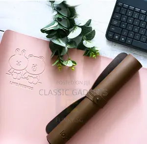 Logitech Line Friends Mousepad in Pu Leather With Strap