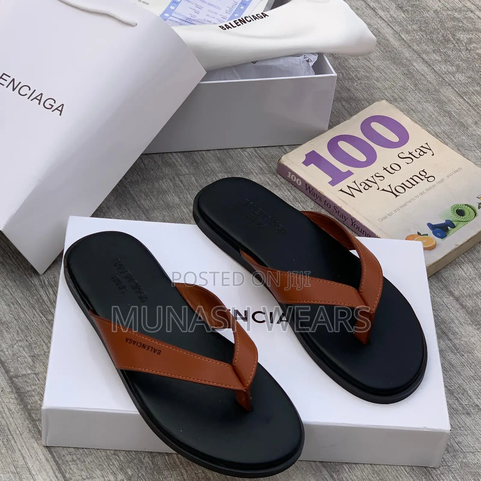 Men Quality Leather Slipers Collection