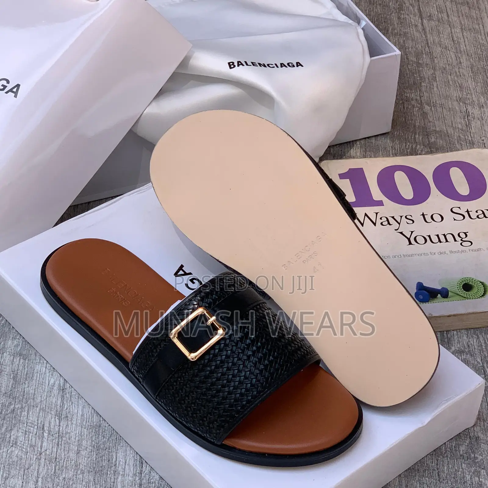 Men Quality Leather Slipers Collection