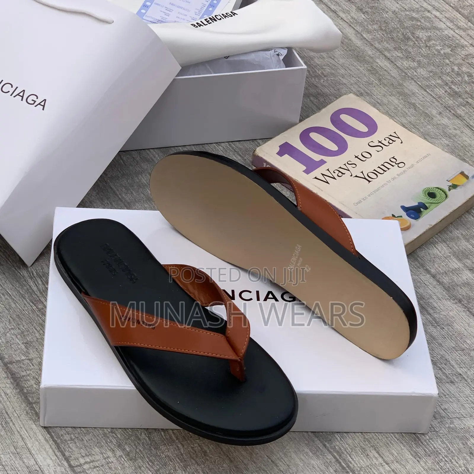Men Quality Leather Slipers Collection