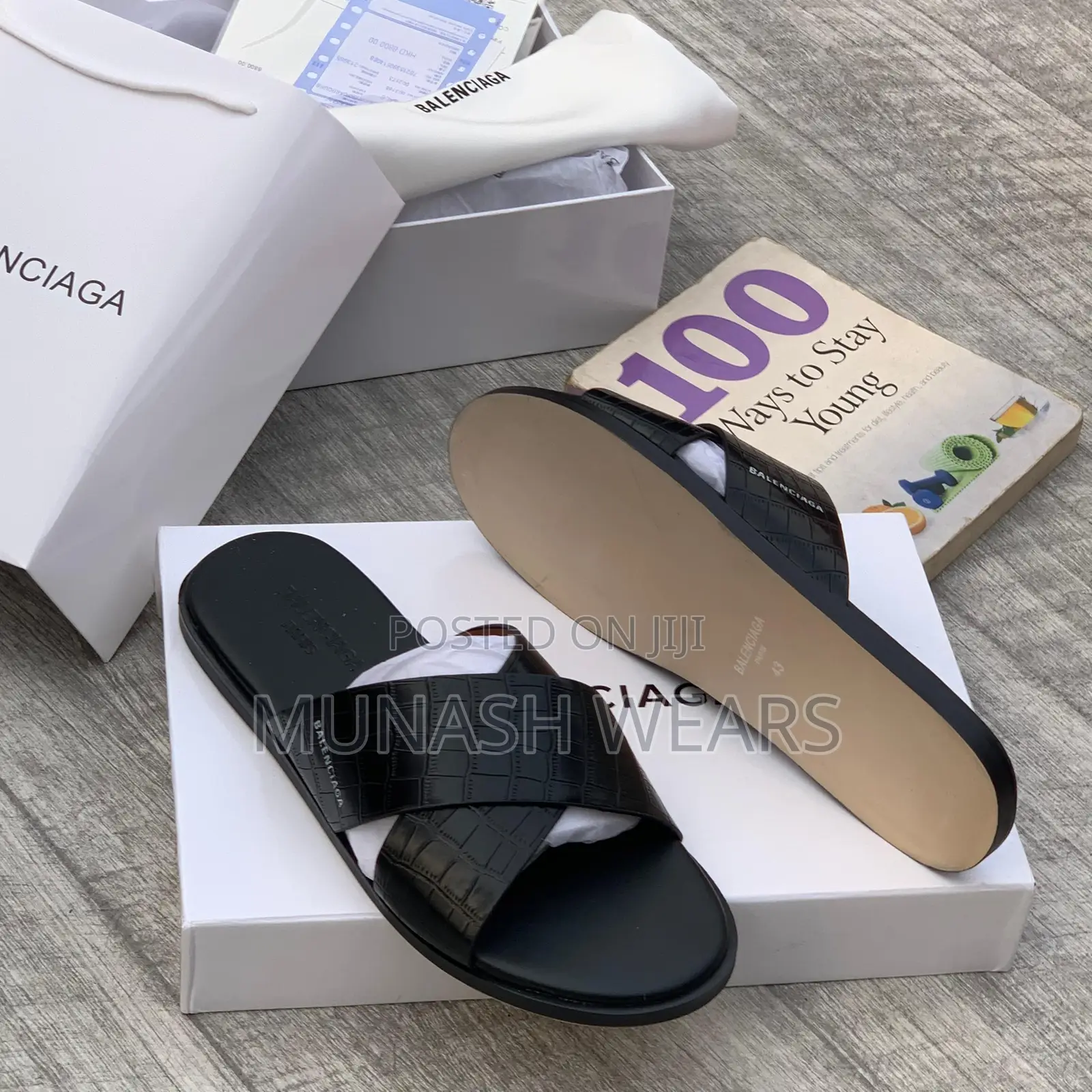 Men Quality Leather Slipers Collection