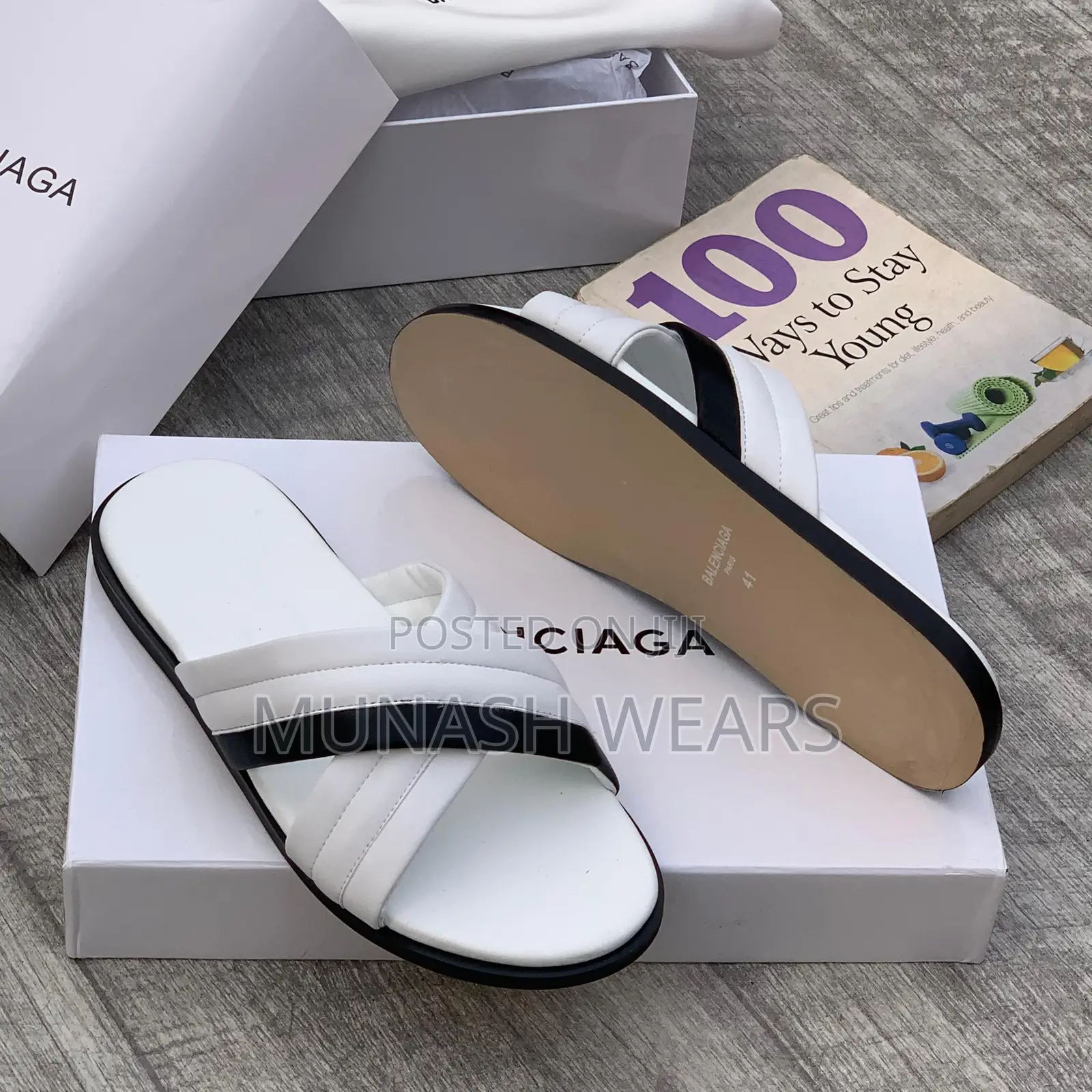 Men Quality Leather Slipers Collection