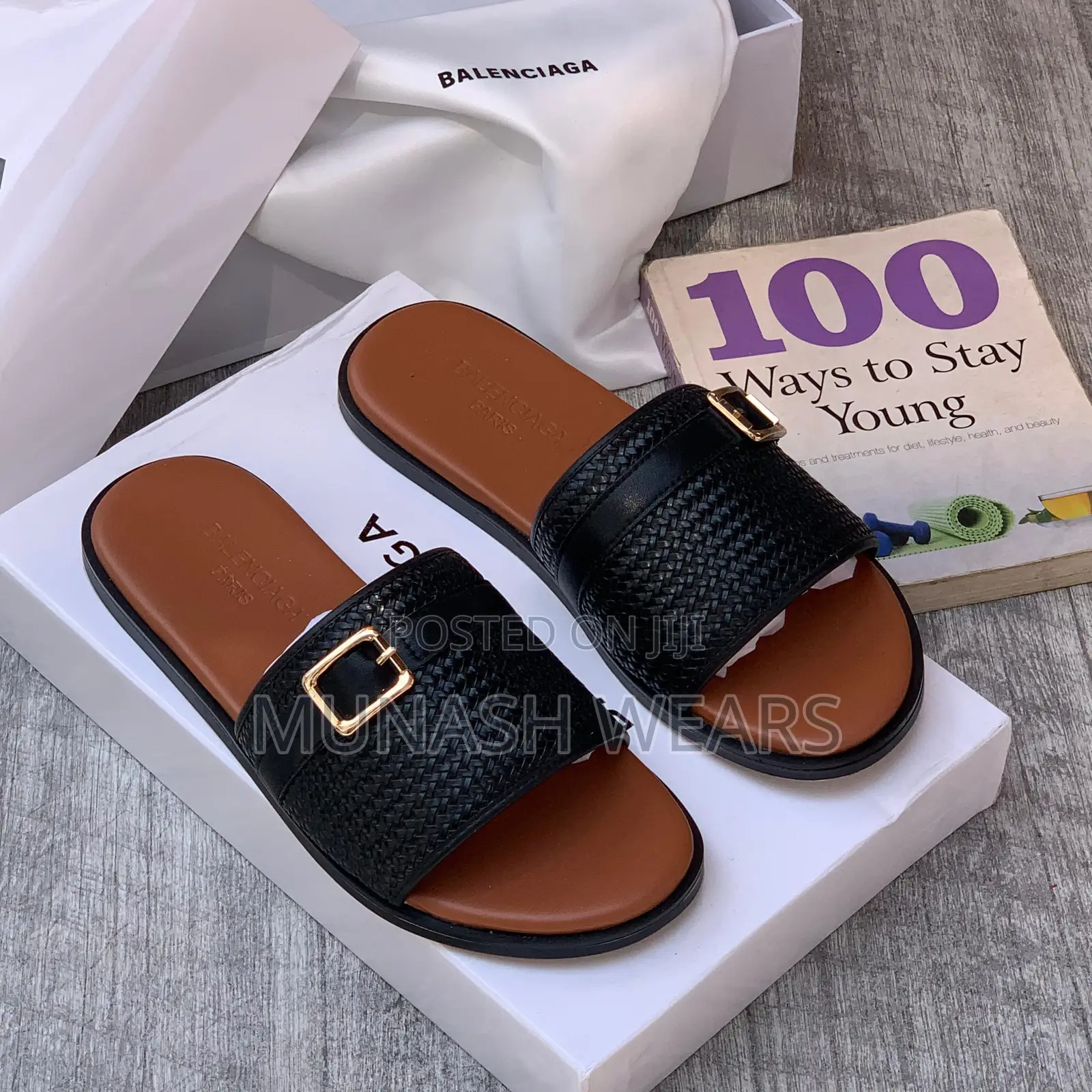 Men Quality Leather Slipers Collection