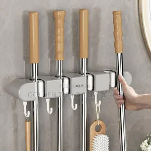 Multifunctional Mop Hook Without Punching
