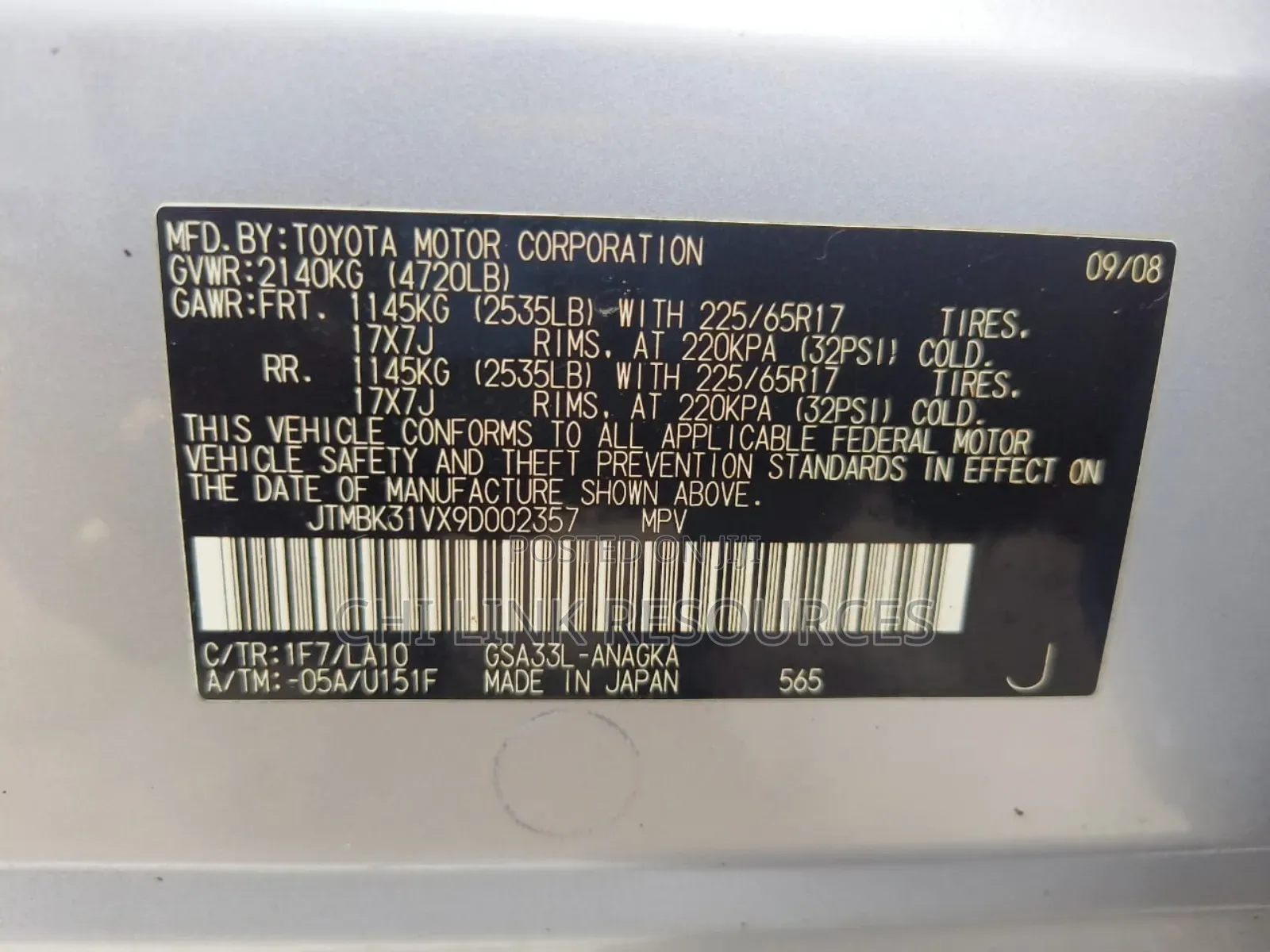 Toyota RAV4 2011 Silver