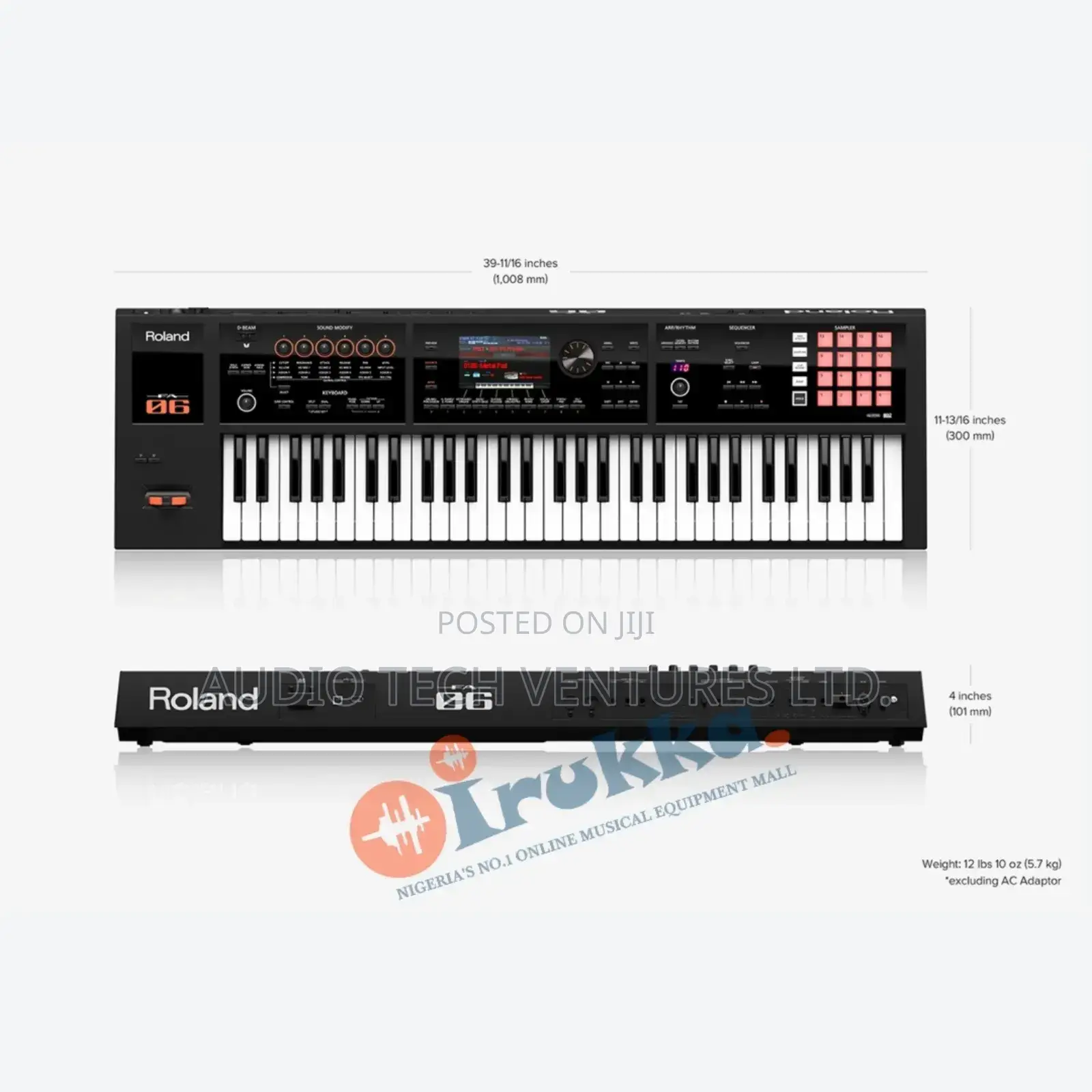 Roland FA-06 61-Key Workstation