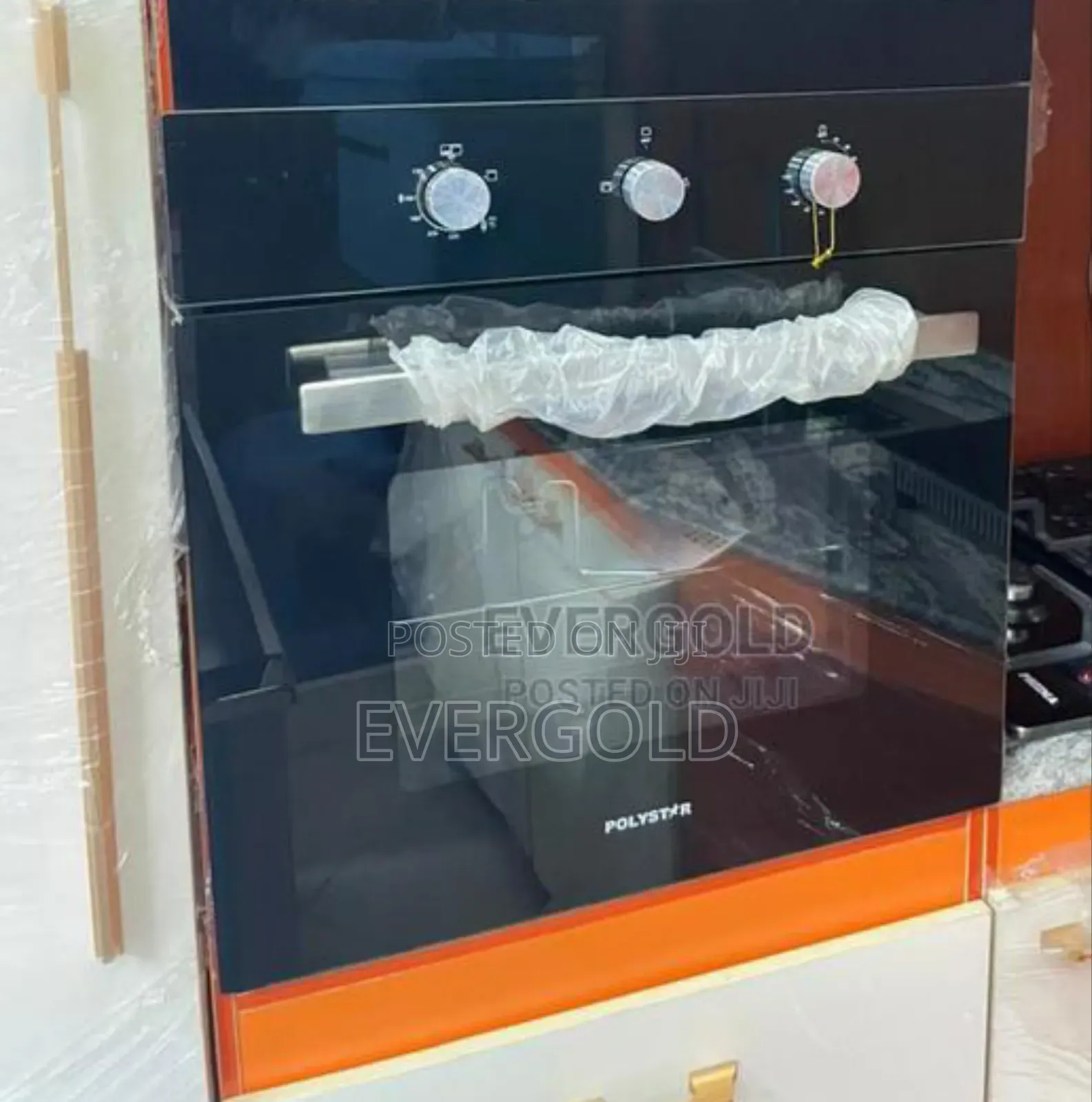 Polyestar Black Oven Electric and Gas Available