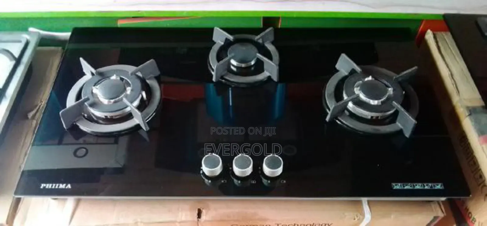 3 Burner Gas Cooker Hob