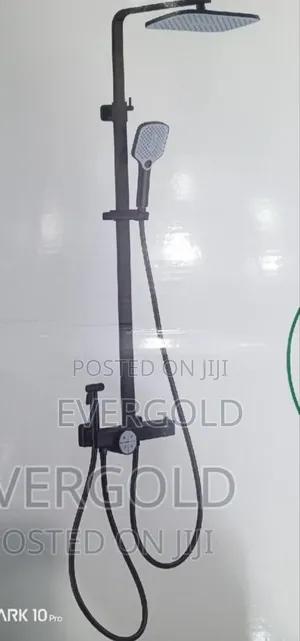 Luxury Grey England Shower Mixer Set Complete Accessories