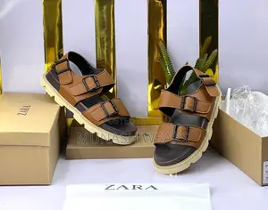 Zara Leather Sandal