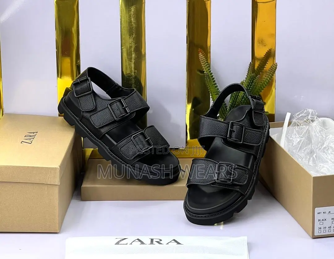 Zara Leather Sandal