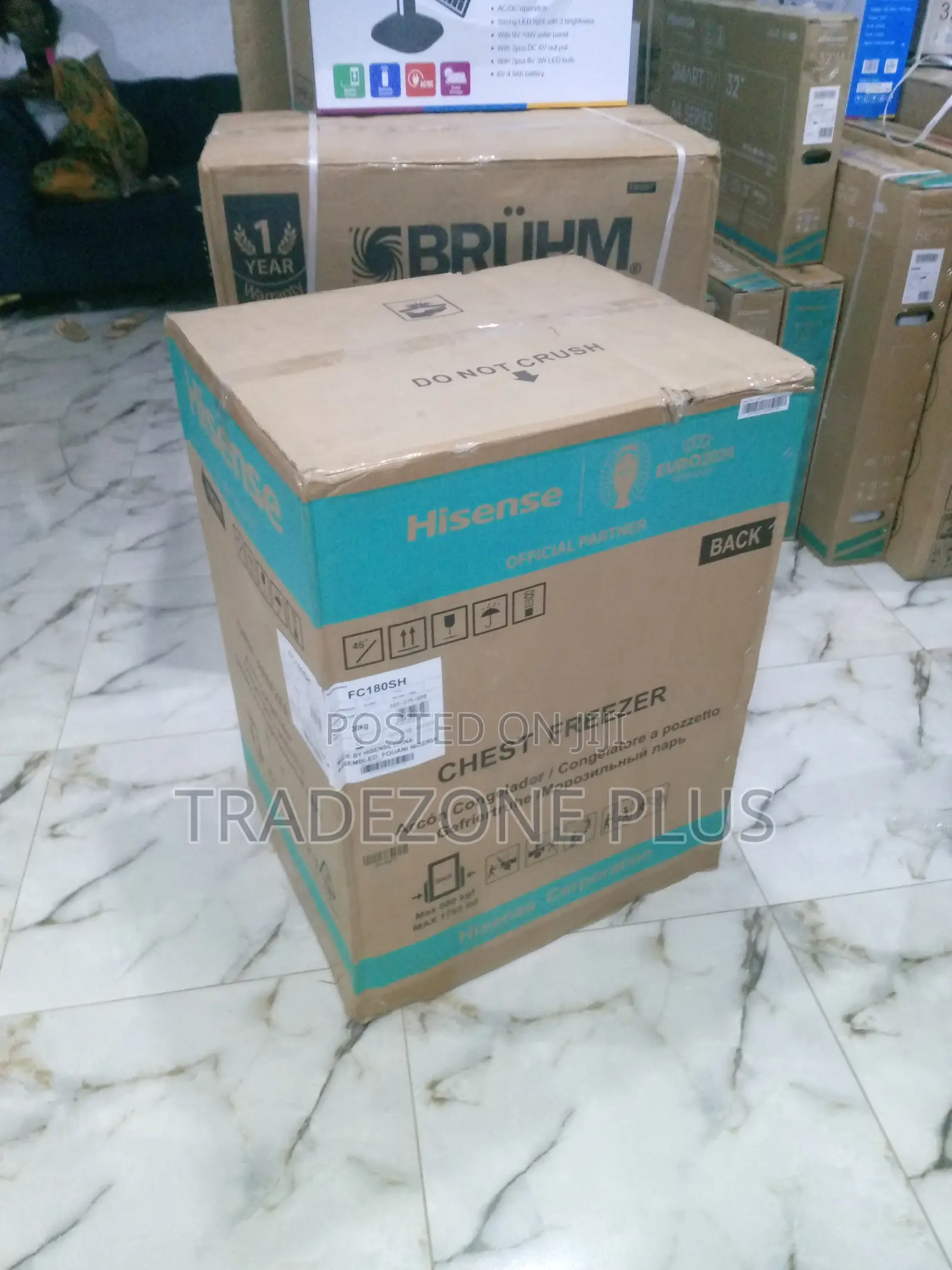 Fast Cooling Hisense Chest Freezer
