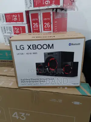 Affordable 40W LG Boom Audio System "'Aud72b"