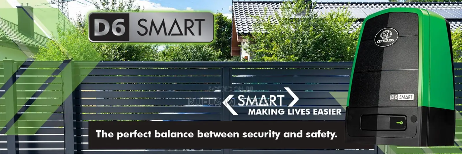 Centurion D6-Smart – For 600kg Sliding Gates