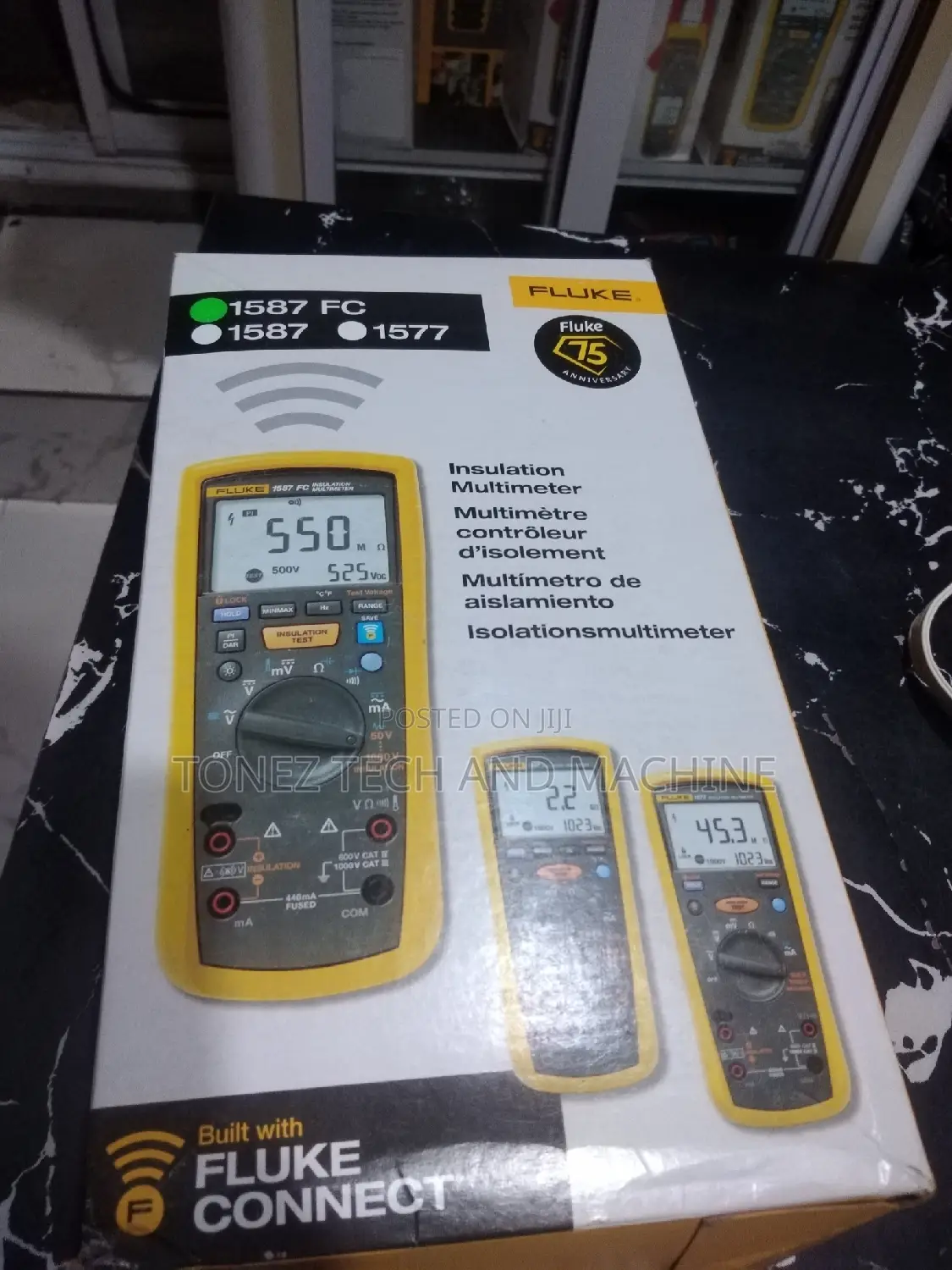 Fluke Digital Insulation Meter 1587 FC Model