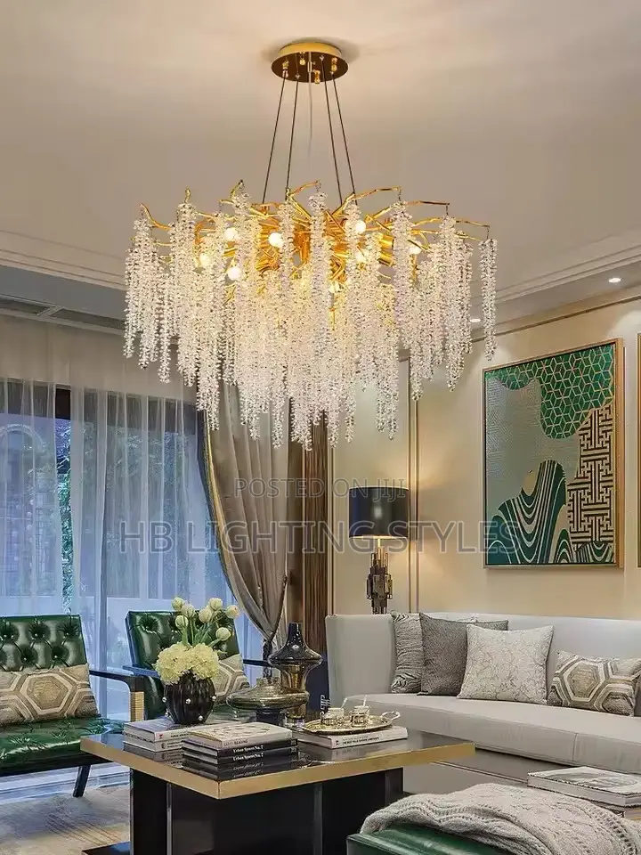 Modern Luxury Gold Ceiling Lamp