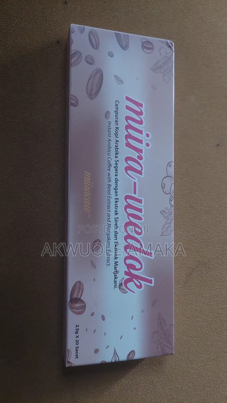 Mirra Wekod Female Coffee With 20 Pieces