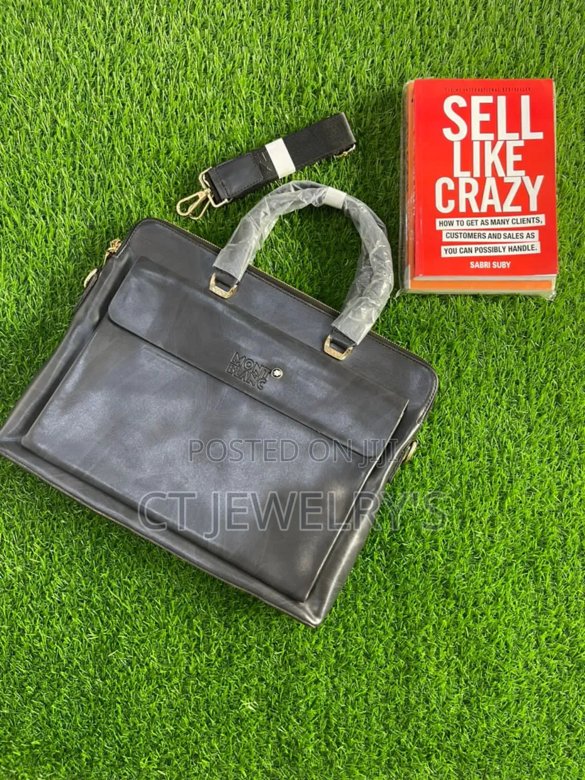 MONT BLANC Office Bag Fashion for Men's
