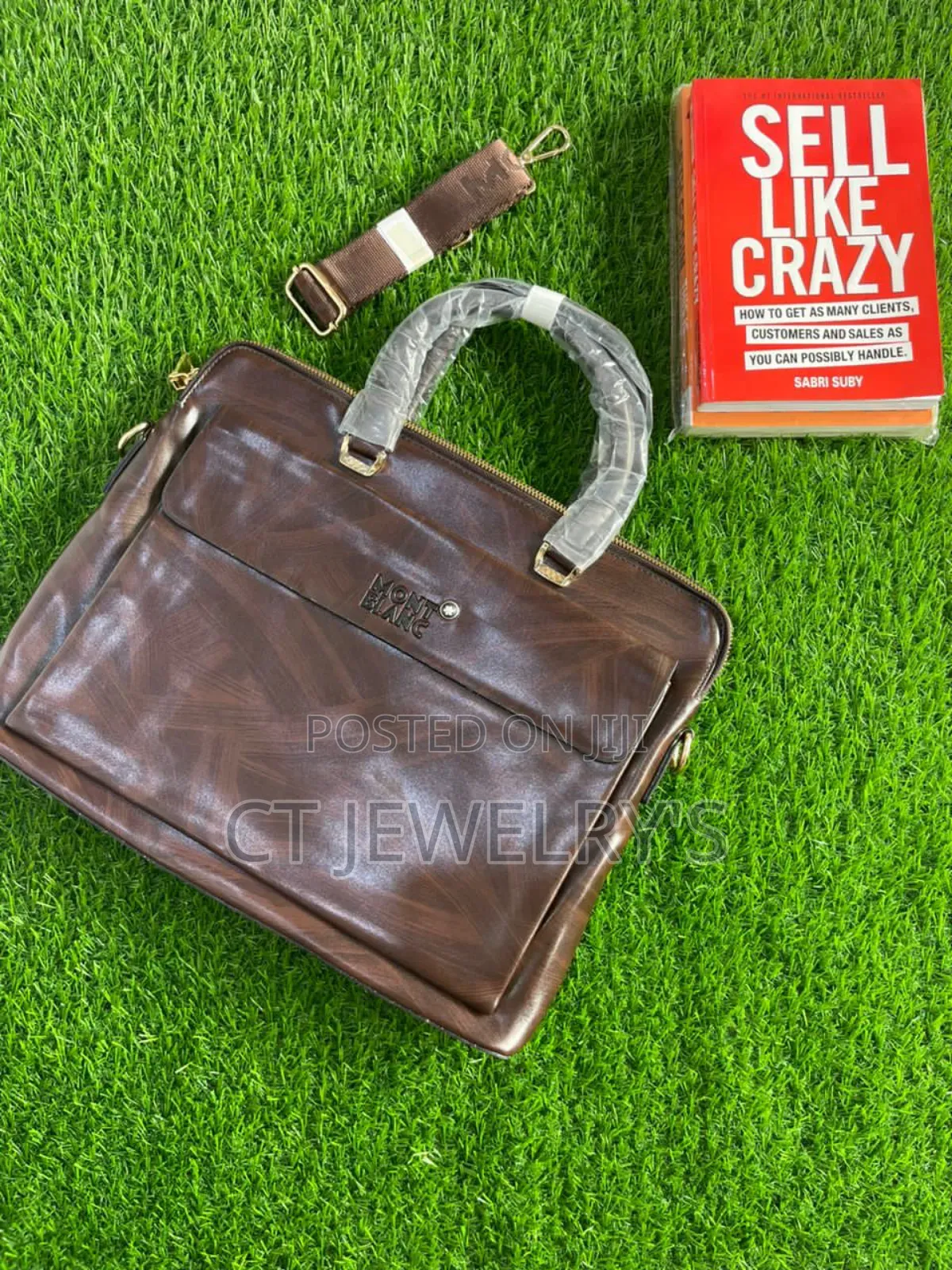 MONT BLANC Office Bag Fashion for Men's