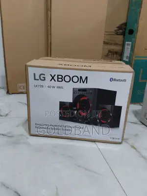 New-in-Stock LG Xboom 40watt Audio System (AUD72B)