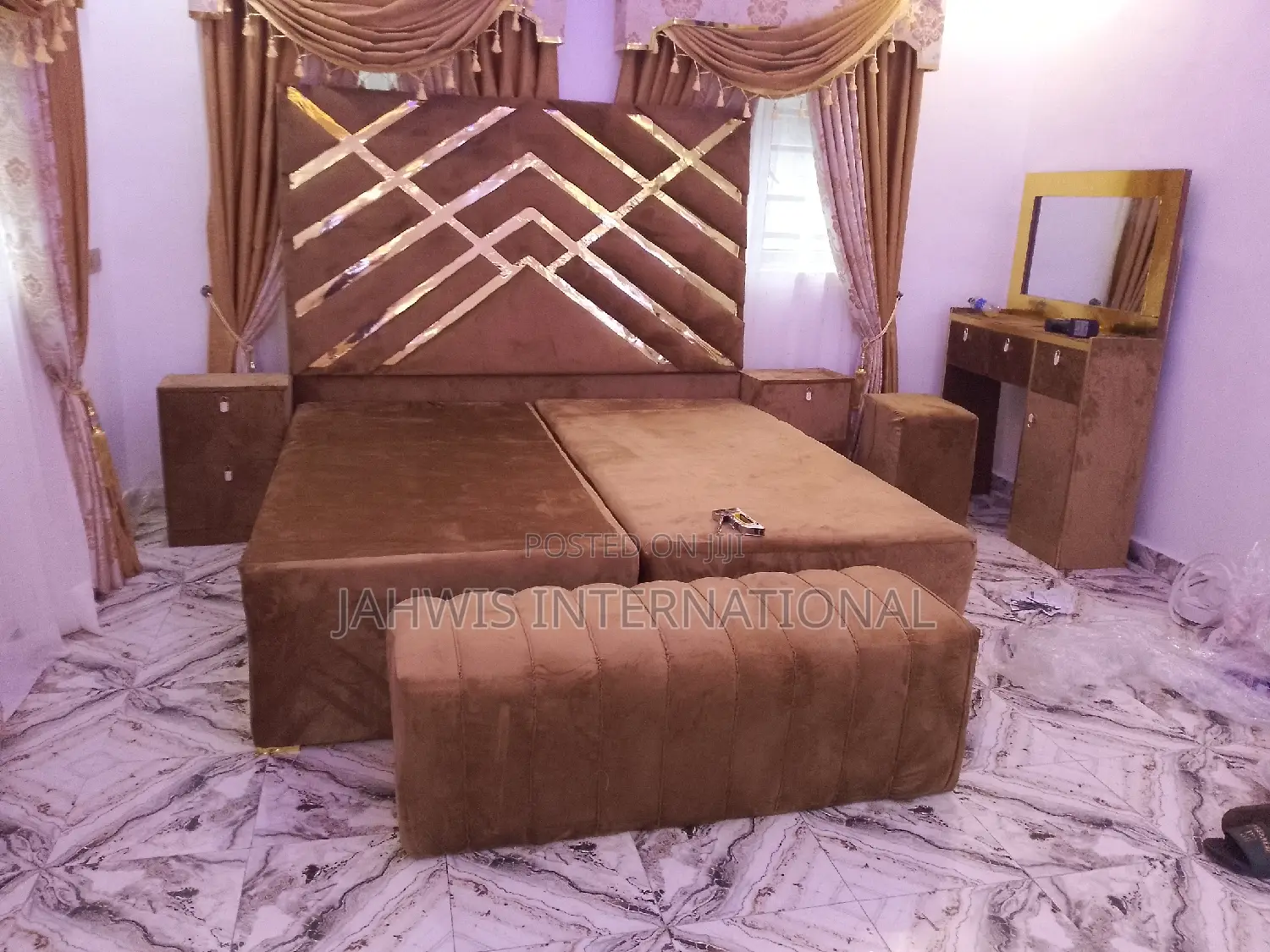 Classical 6by6ft Bed Frame