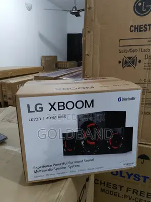 Very Responsive LG XBOOM Audio System (40watt AUD72B)