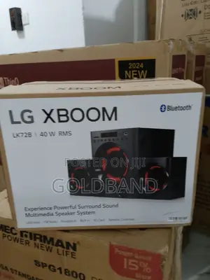 Very Powerful LG Xboom Audio System '40WATT AUD72B'