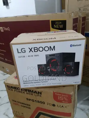 Clean 40watt LG X BOOM Audio System "AUD72B"