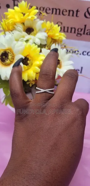S925 Infinity Silver Engagement Ring