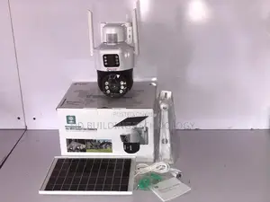 Double Lens V380 5mp 4g/Wi-Fi Solar PTZ Camera