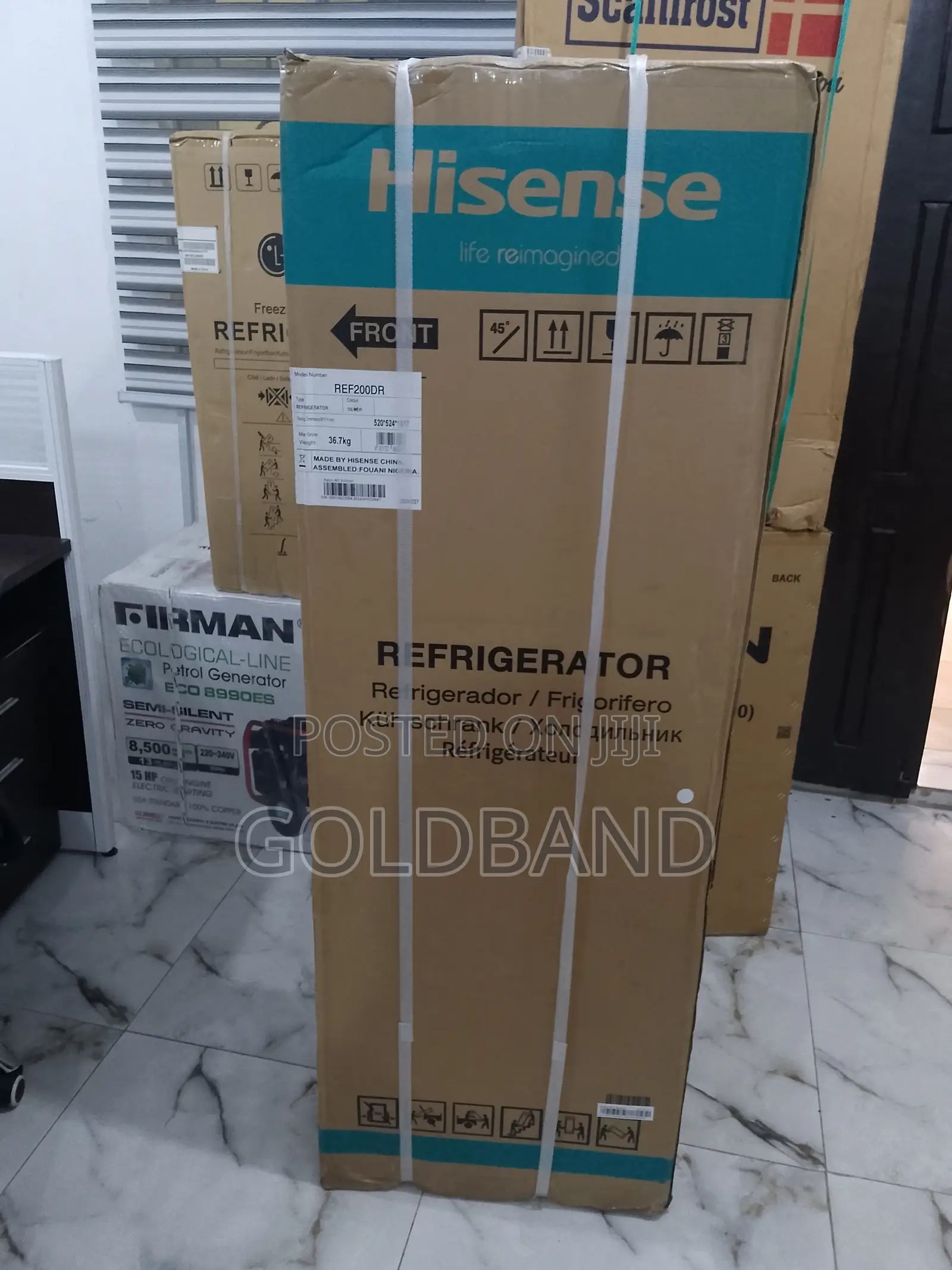 High Quality Hisense Double Door Refrigerator 154L"REF200DR"
