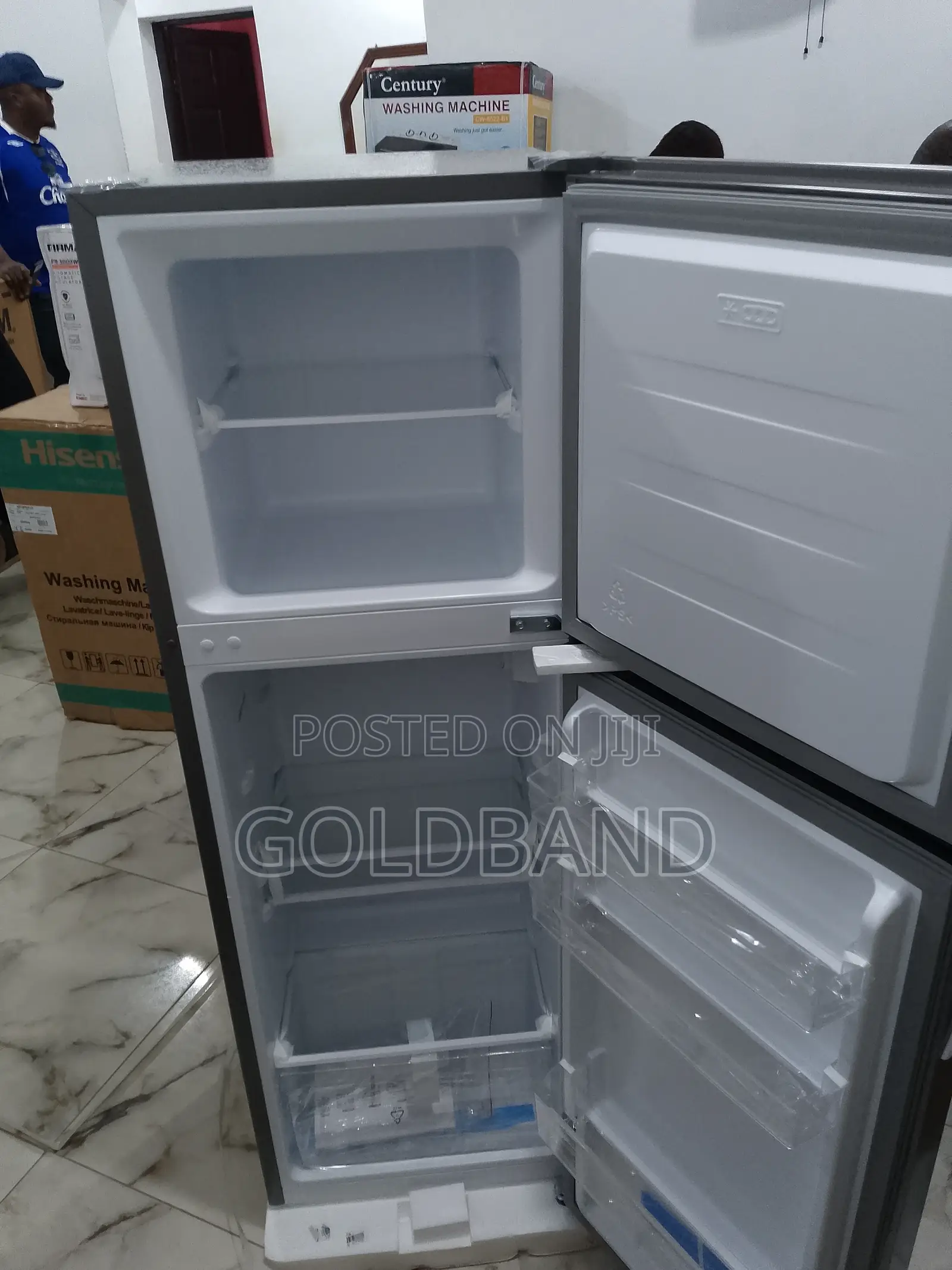 High Quality Hisense Double Door Refrigerator 154L"REF200DR"