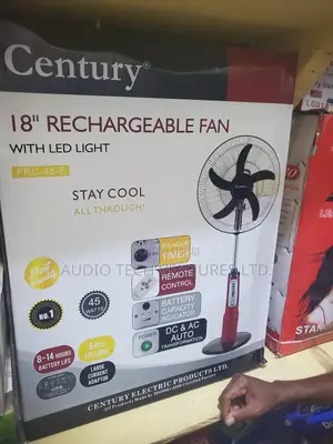 Century Reachargeable Fan 18 Inch