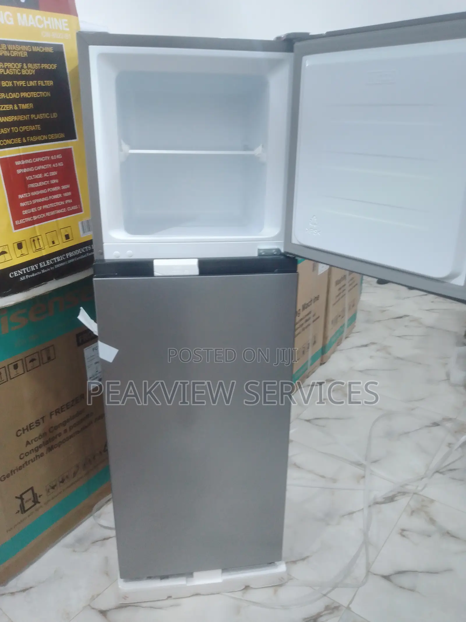 High Quality Hisense 200dr Doubledoor Top Freezer 154l Ref