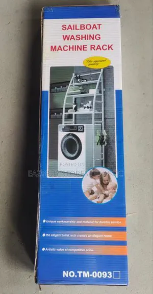 Sailboat Toilet and Washing Machine Rack